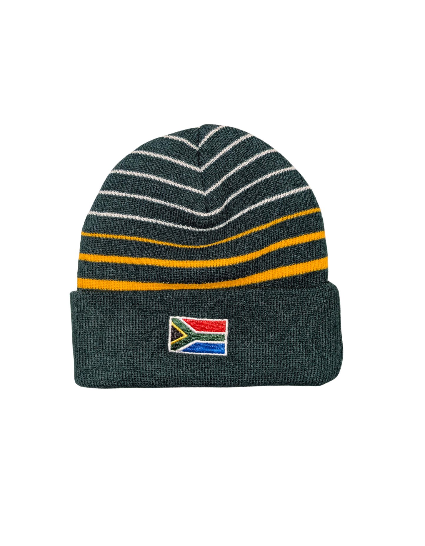 Springboks Striped Beanie