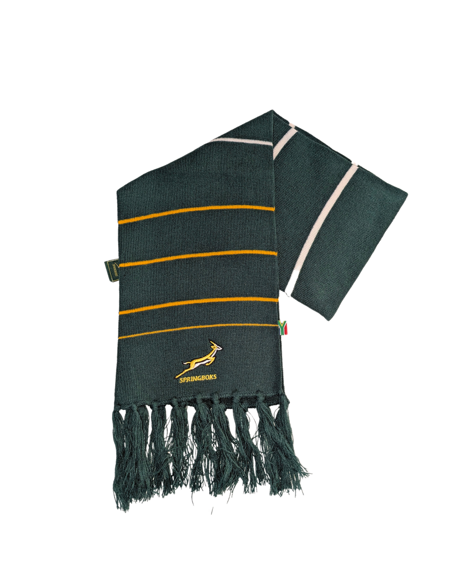 Springboks Striped Scarf