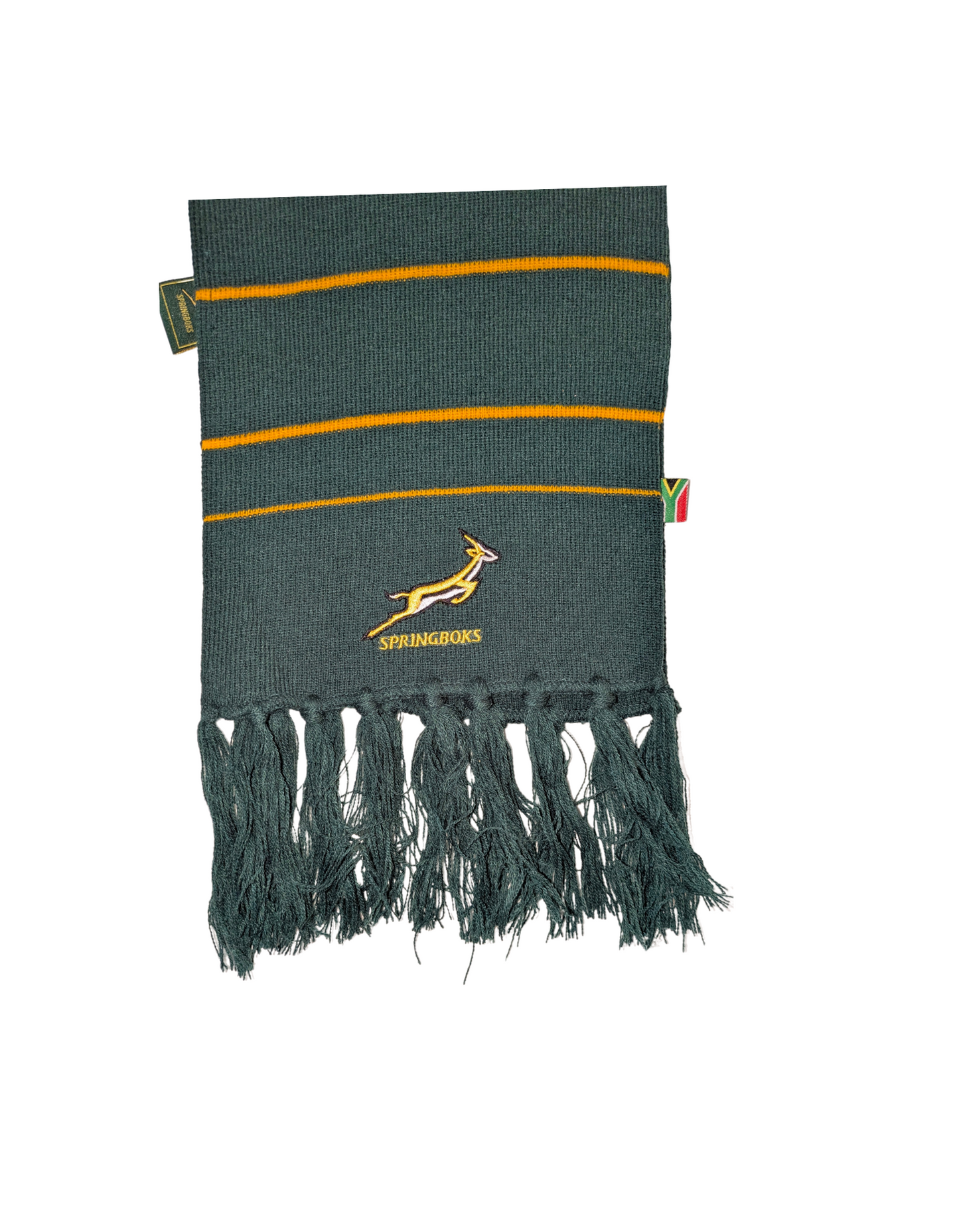 Springboks Striped Scarf