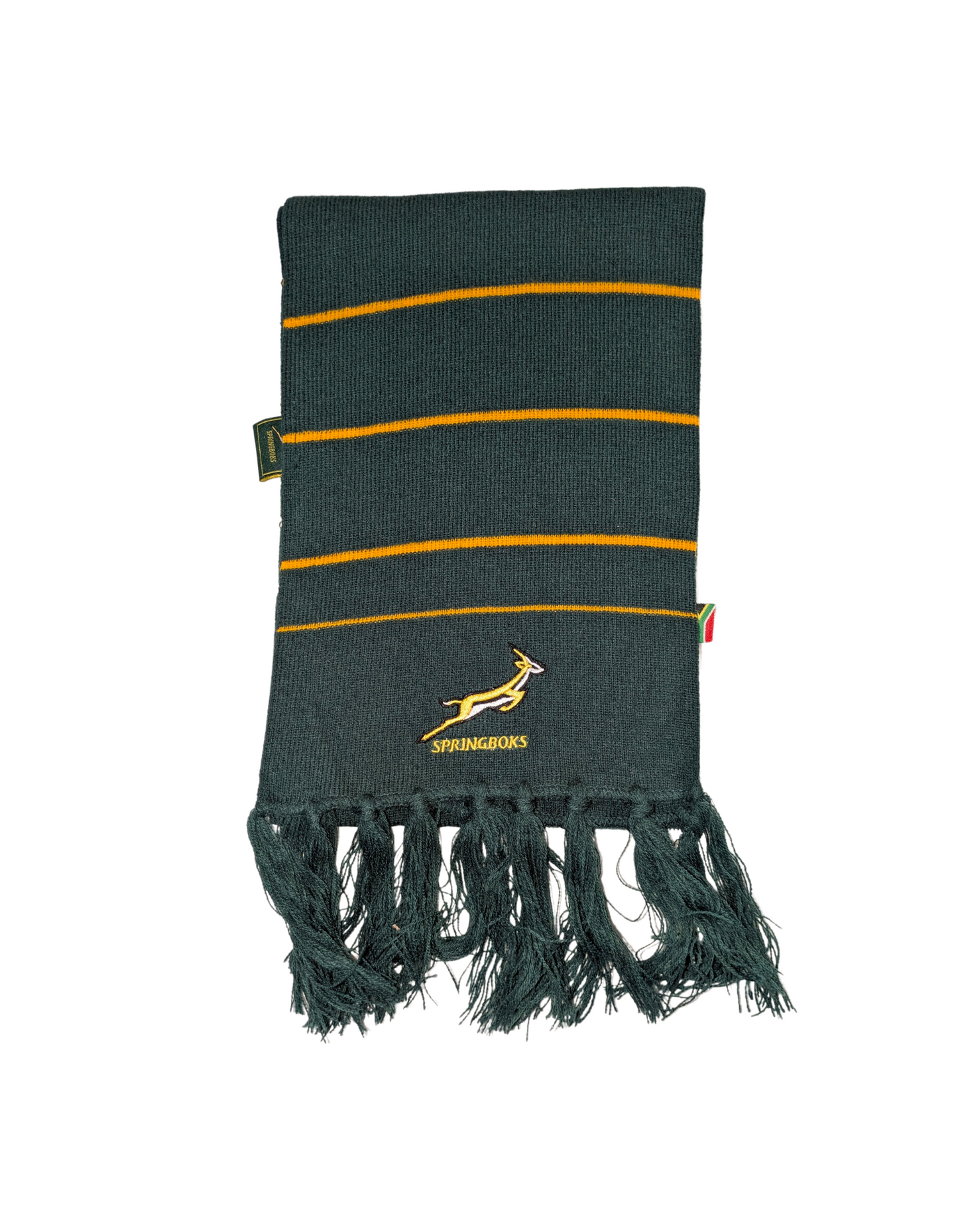 Springboks Striped Scarf